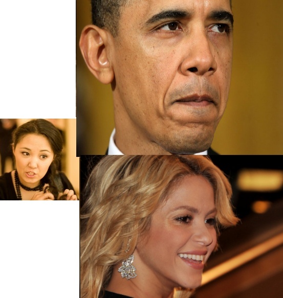 по мнению гугл Мольдер похожа на Обаму и Шакиру
