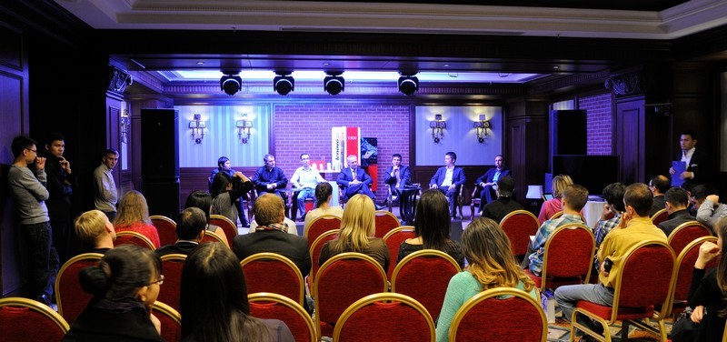 Фото niyazov:Церемония открытия пресс-конференции Lenovo 9.11.13	