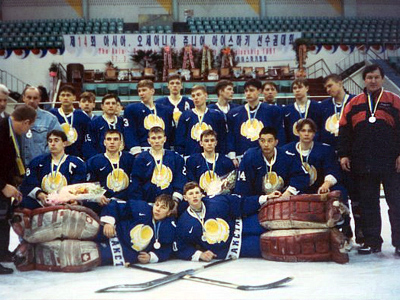 Владимир Стрельчук и молодёжная сборная Казахстана