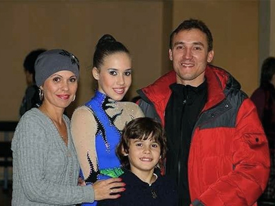 Максим Комиссаров и его семья