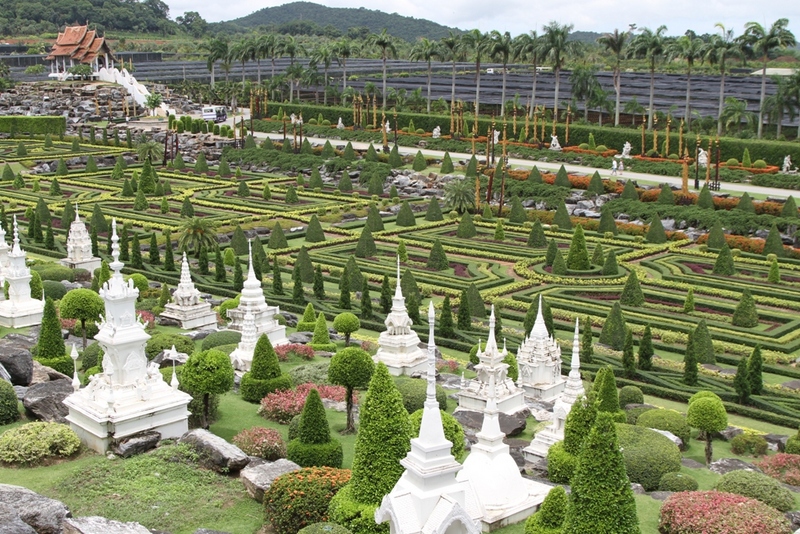 Французский сад Ботанический сад Нонг Нуч Таиланд Паттайя
