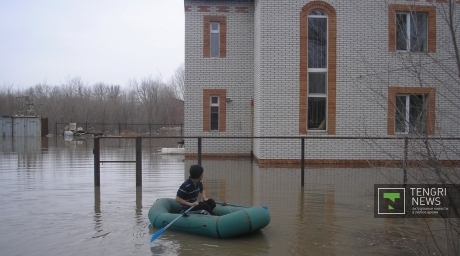 Уральск наводнение