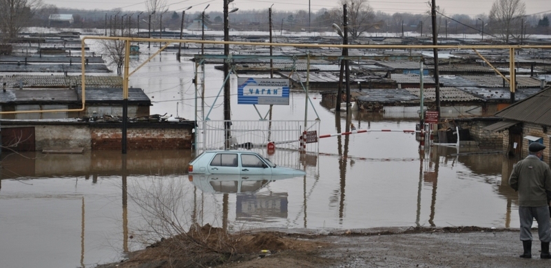 Уральск фото наводнение Чаган