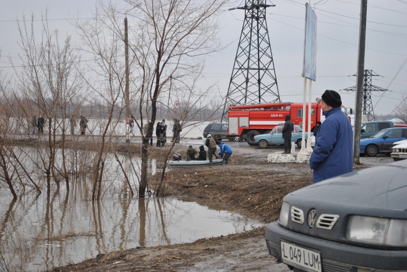 Уральск фото наводнение