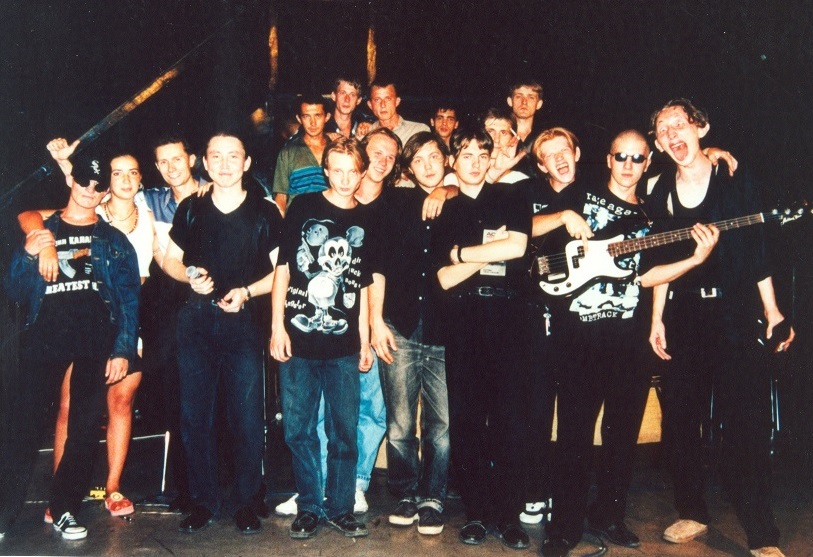 Павлодарские рок-группы середины 90-х. Концерт в клубе "Пирамида"