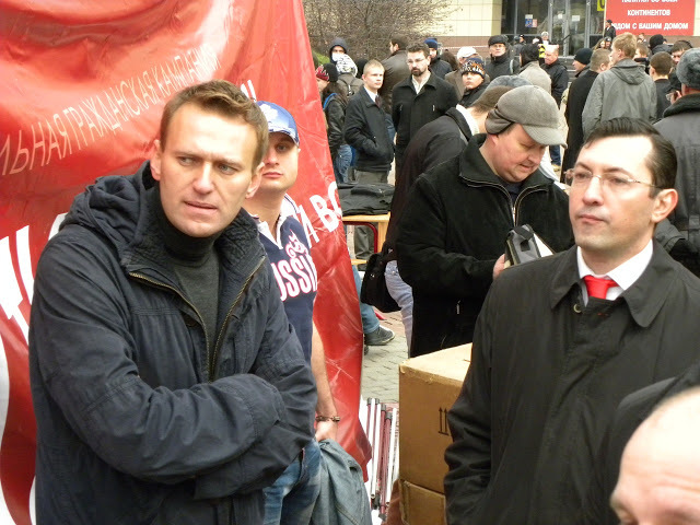 Алексей Навальный и Александр Поткин
