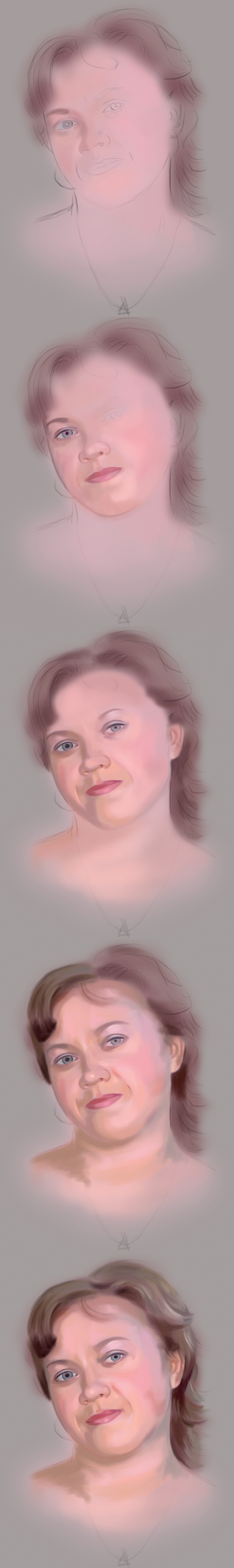 портрет, рисунок